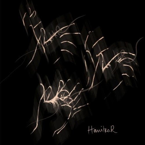 mains dansantes pénombre