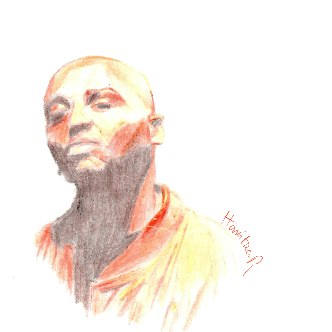 Portrait rappeur animé