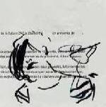 Gribouillage portrait